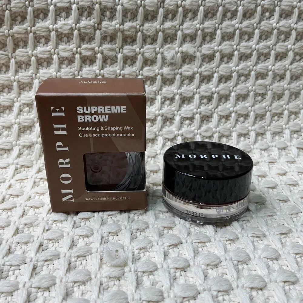 Morphe Supreme Brow Sculpting & Shaping Wax Almond 6g Long-Lasting